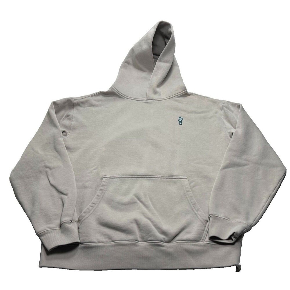 Men's True Linkswear Green SZN Hoodie Size Small Beige *READ*